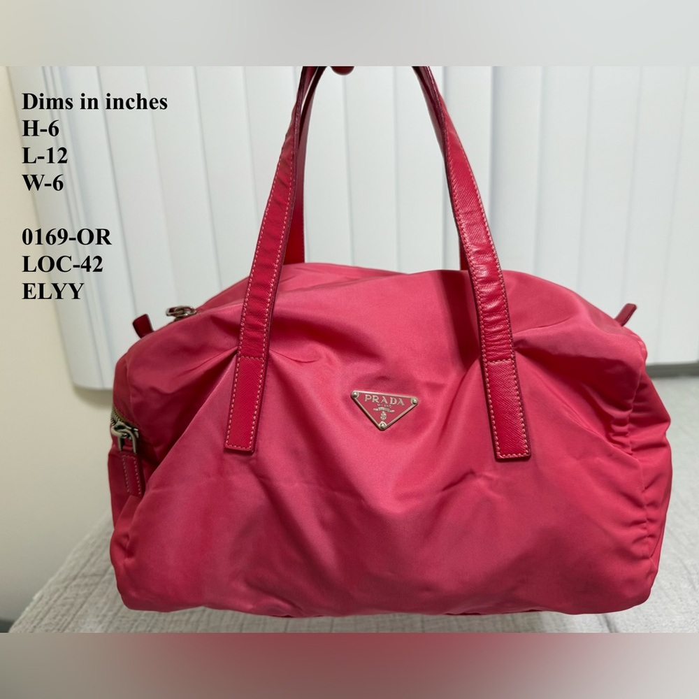 Prada Hot Pink Women's Tote Bag